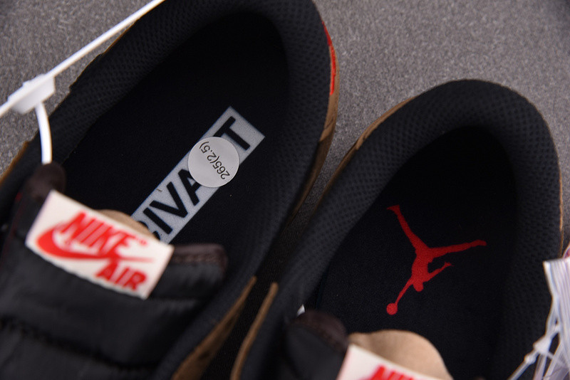 TRAVIS SCOTT X AIR JORDAN 1 LOW OG “VELVET BROWN” DM7866-202