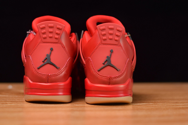 AIR JORDAN 4 RETRO FIRE RED SINGLES DAY 2018 AV3914-600