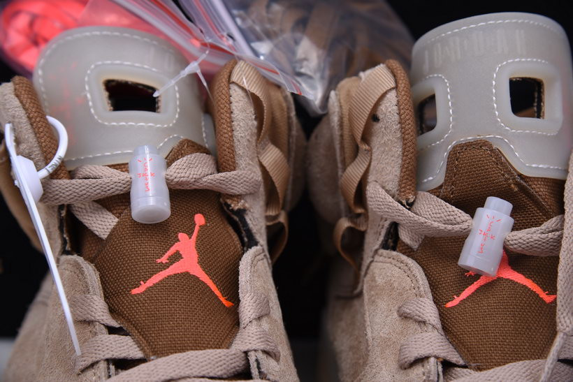 TRAVIS SCOTT X AIR JORDAN 6 “BRITISH KHAKI ” DH0690-200