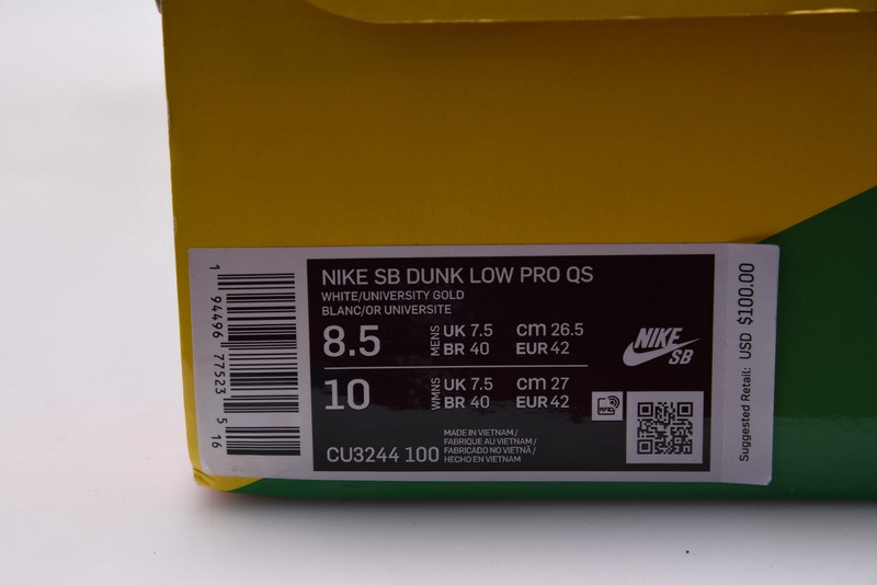 NIKE SB DUNK LOW “CHUNKY DUNKY” CU3244-100