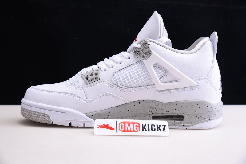 AIR JORDAN 4 WHITE OREO TECH GREY CT8527-100