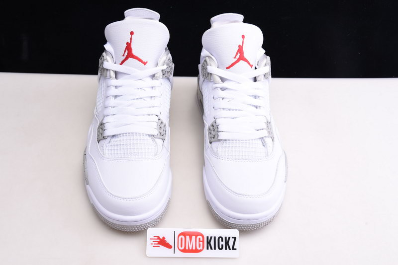 AIR JORDAN 4 WHITE OREO TECH GREY CT8527-100