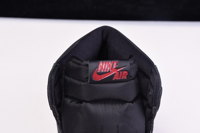AIR JORDAN 1 SATIN BLACK GYM RED 555088-060