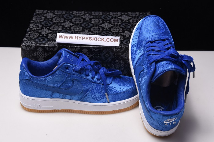 NIKE AIR FORCE 1 LOW CLOT BLUE SILK CJ5290-400