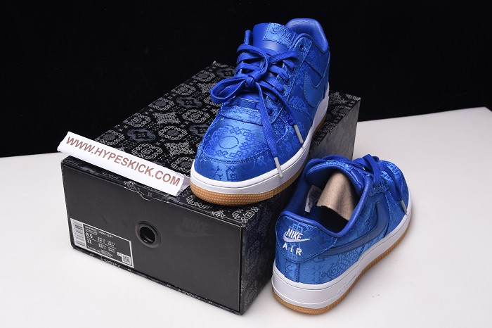 NIKE AIR FORCE 1 LOW CLOT BLUE SILK CJ5290-400