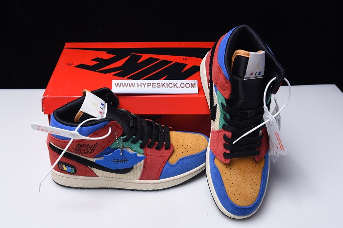 AIR JORDAN 1 MID SE FEARLESS BLUE THE GREAT CU2805-100