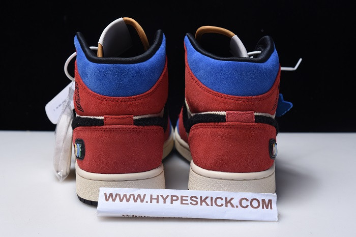 AIR JORDAN 1 MID SE FEARLESS BLUE THE GREAT CU2805-100