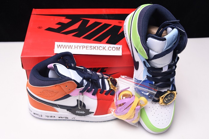 MELODY EHSANI AIR JORDAN 1 MID FEARLESS CQ7629-100