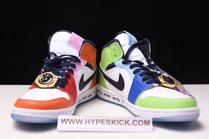 MELODY EHSANI AIR JORDAN 1 MID FEARLESS CQ7629-100