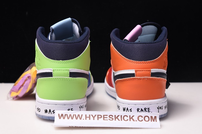 MELODY EHSANI AIR JORDAN 1 MID FEARLESS CQ7629-100