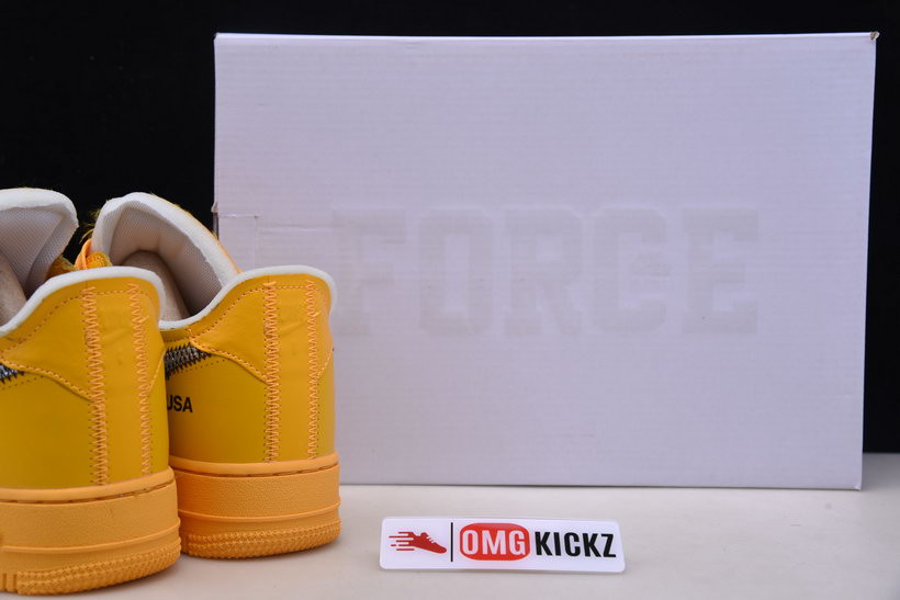 NIKE OF X AIR FORCE 1 LOW UNIVERSITY GOLD DD1876-700