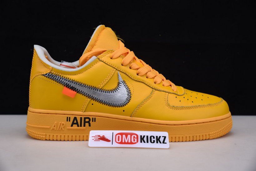 NIKE OF X AIR FORCE 1 LOW UNIVERSITY GOLD DD1876-700