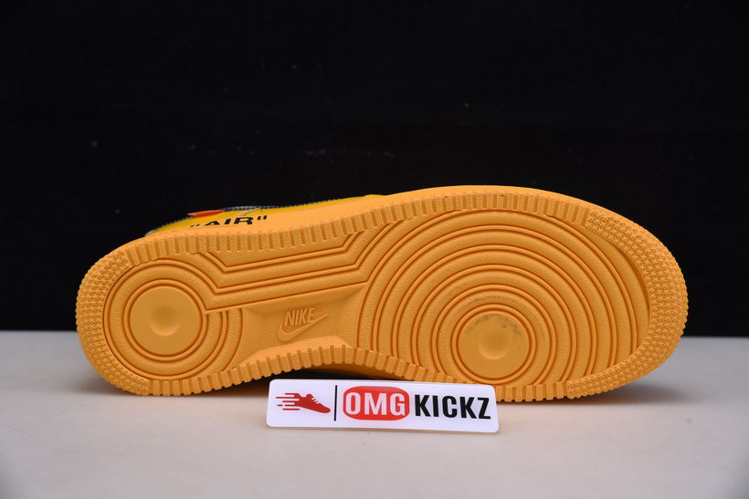 NIKE OF X AIR FORCE 1 LOW UNIVERSITY GOLD DD1876-700