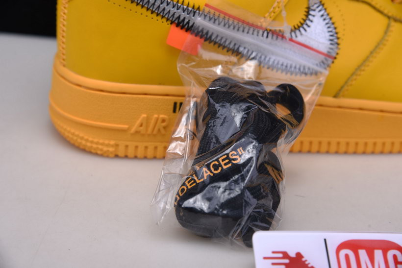 NIKE OF X AIR FORCE 1 LOW UNIVERSITY GOLD DD1876-700