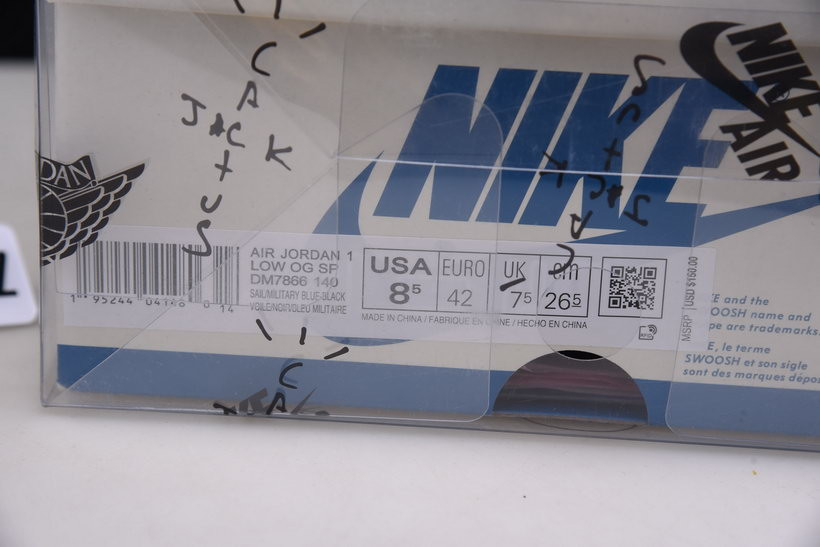AIR JORDAN 1 LOW X FRAGENT X TRAVIS SCOTT DM7866-140