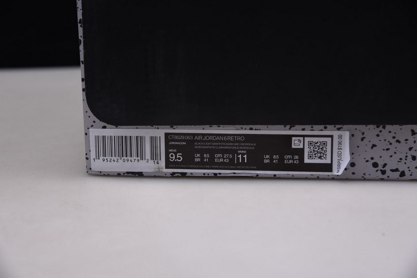 AIR JORDAN 6 “BORDEAUX” CT8529-063