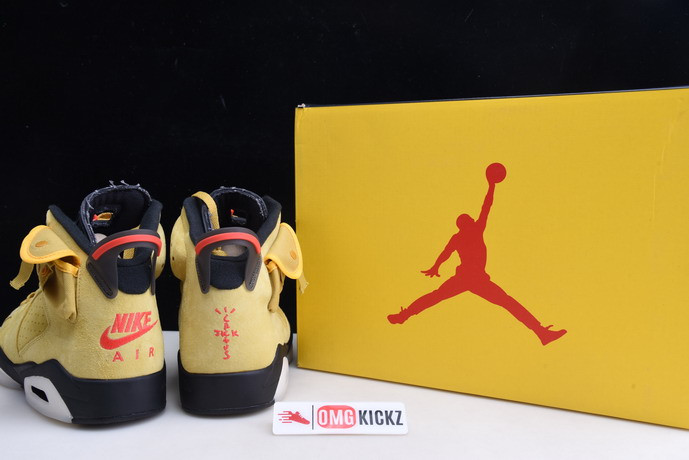 AIR JORDAN 6 YELLOW X TRAVIS SCOTT CN1084-300