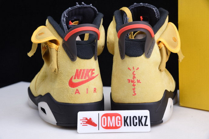 AIR JORDAN 6 YELLOW X TRAVIS SCOTT CN1084-300