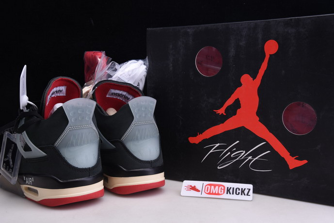 OF X AIR JORDAN 4 “BRED” CV9388-001