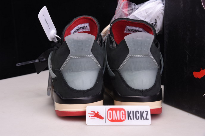 OF X AIR JORDAN 4 “BRED” CV9388-001