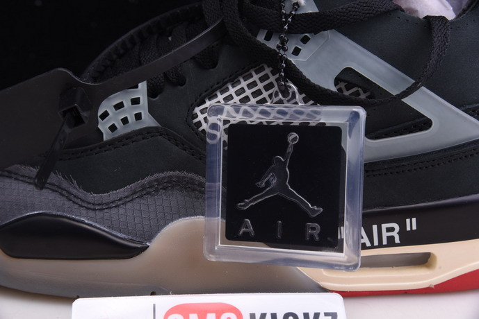 OF X AIR JORDAN 4 “BRED” CV9388-001