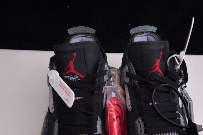 OF X AIR JORDAN 4 “BRED” CV9388-001