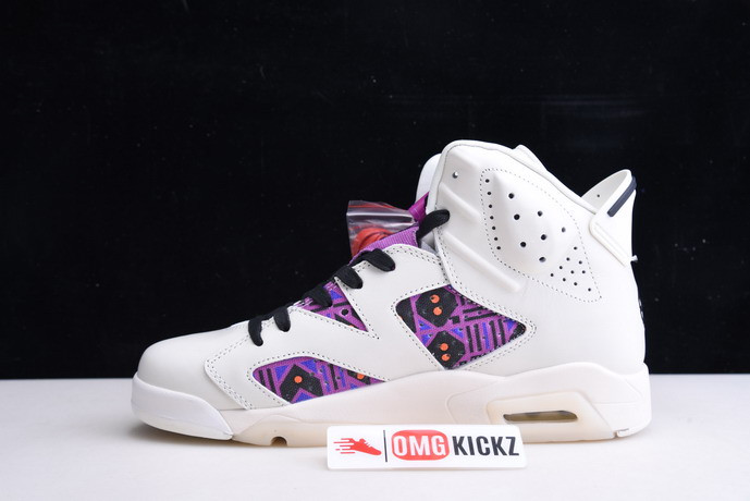 AIR JORDAN 6 RETRO QUAI54 SAIL BLACK CZ4152-101