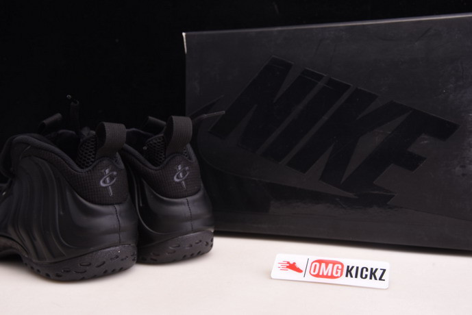 NIKE AIR FOAMPOSITE ONE AUTHRACITE BLACKOUT 314996-001