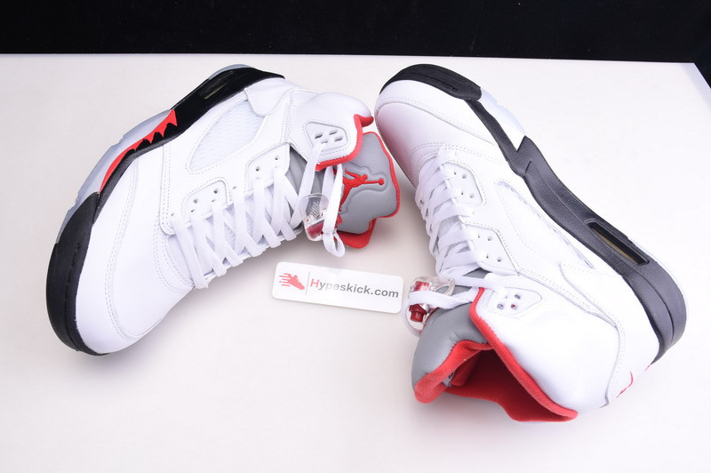 AIR JORDAN 5 FIRE RED 3M SILVER TONGUE 2020 DA1911-102