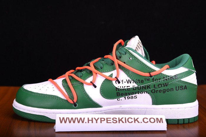 OF NIKE DUNK LOW LEATHER GREEN CT0856-100