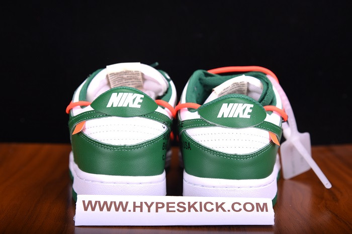 OF NIKE DUNK LOW LEATHER GREEN CT0856-100