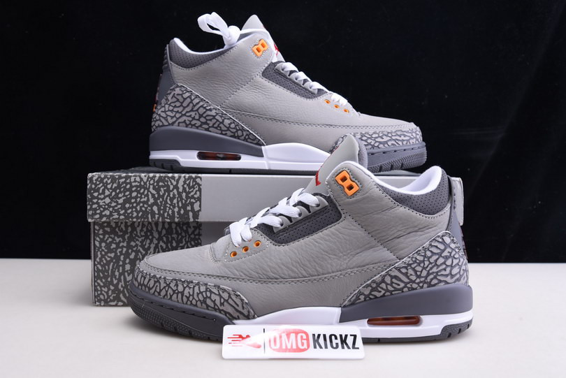 AIR JORDAN 3 “COOL GREY” 2021 CT8532-012