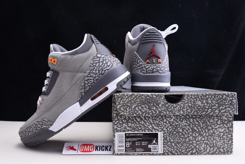 AIR JORDAN 3 “COOL GREY” 2021 CT8532-012
