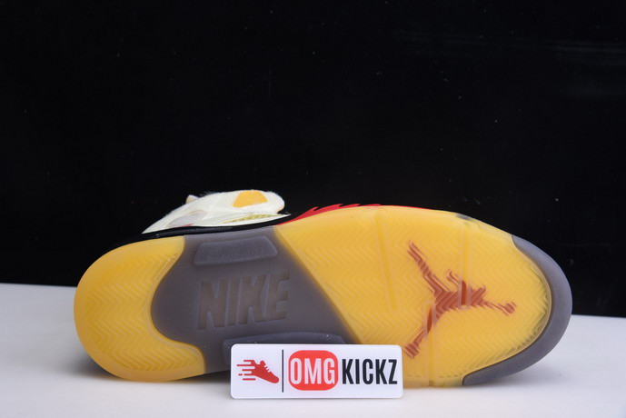 OF AIR JORDAN 5 SAIL DH8565-100