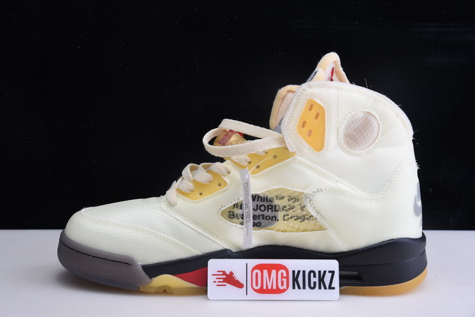 OF AIR JORDAN 5 SAIL DH8565-100