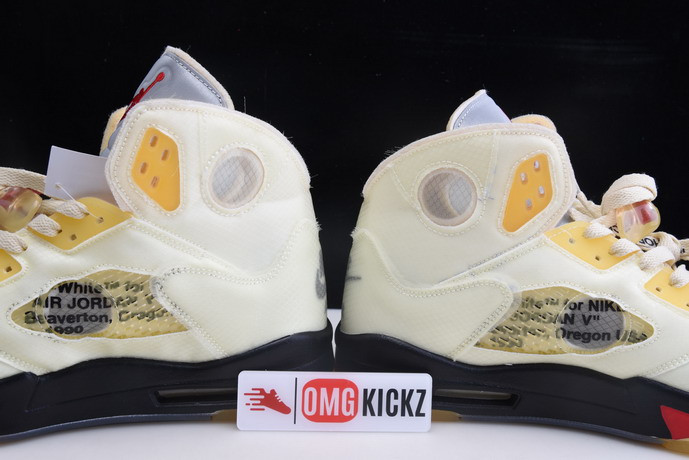 OF AIR JORDAN 5 SAIL DH8565-100