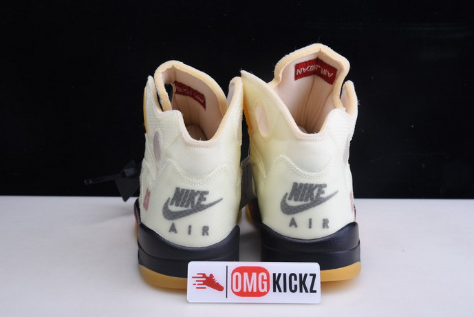 OF AIR JORDAN 5 SAIL DH8565-100