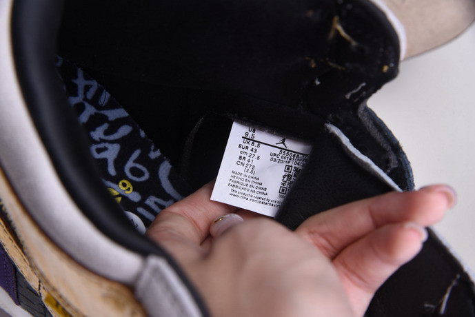 KOBE BRYANT X AIR JORDAN 1 HIGH OG BLACK-PURPLE 555088-171