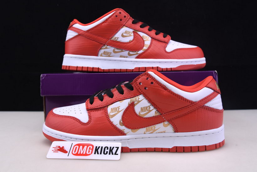 NIKE SB DUNK LOW Supreme X NIKE RED DH3228-161