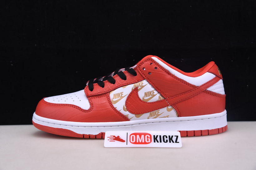 NIKE SB DUNK LOW Supreme X NIKE RED DH3228-161