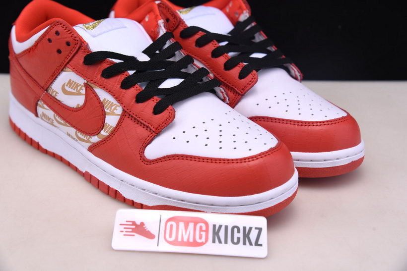 NIKE SB DUNK LOW Supreme X NIKE RED DH3228-161