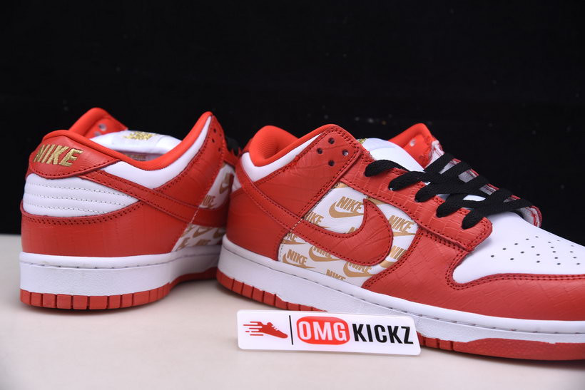 NIKE SB DUNK LOW Supreme X NIKE RED DH3228-161