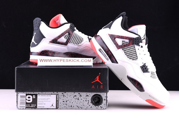 AIR JORDAN 4 RETRO "PALE CITRON" 308497-116