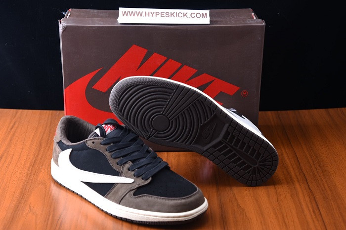 AIR JORDAN 1 RETRO HIGH TRAVIS SCOTT  LOW DARK MOCHA CQ4277-001