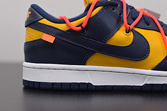 OF NIKE DUNK LOW LEATHER BLUE&YELLOW CT0856-700